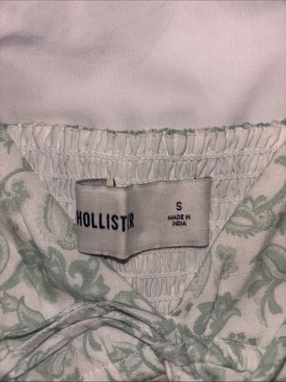 Hollister Mint Green Floral Tiered Cami - Picture 2 of 3